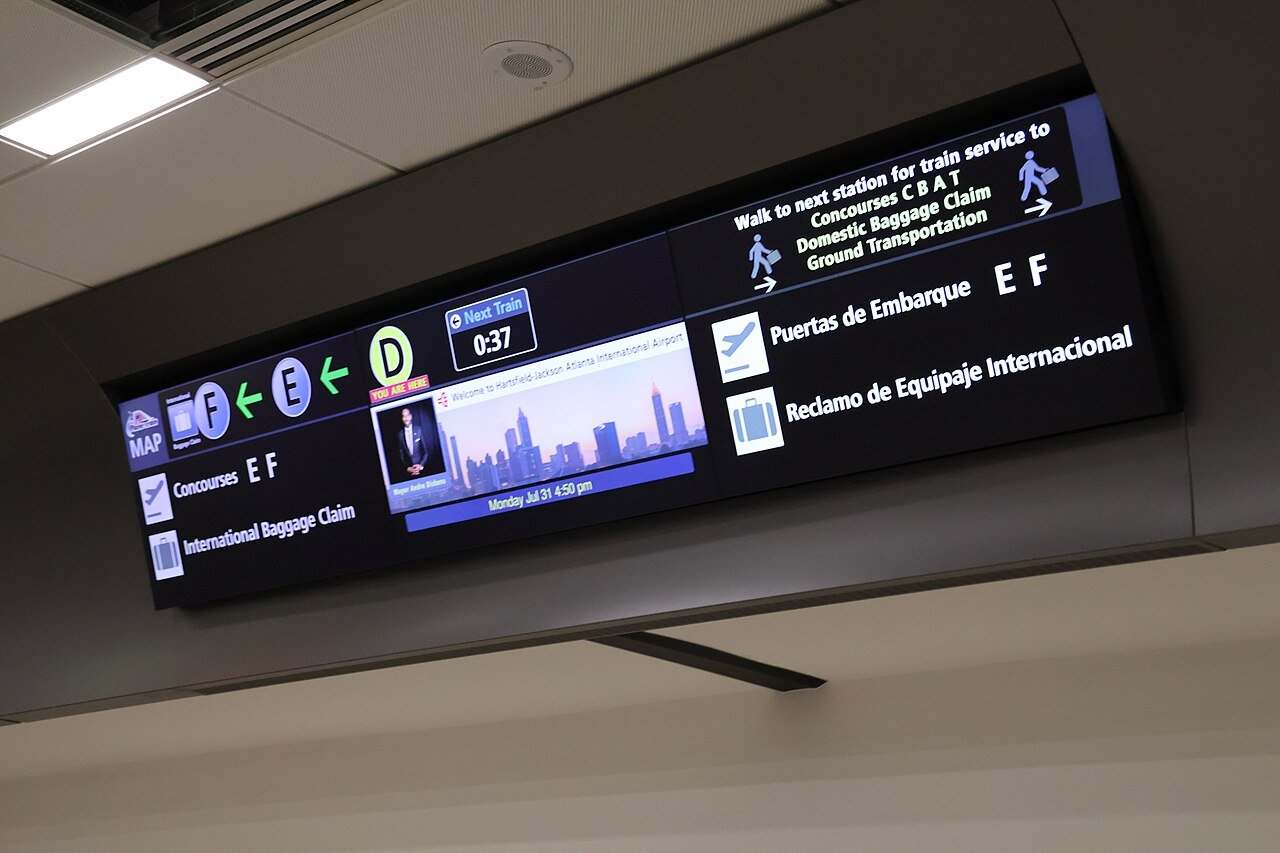 The Plane Train links all concourses at ATL