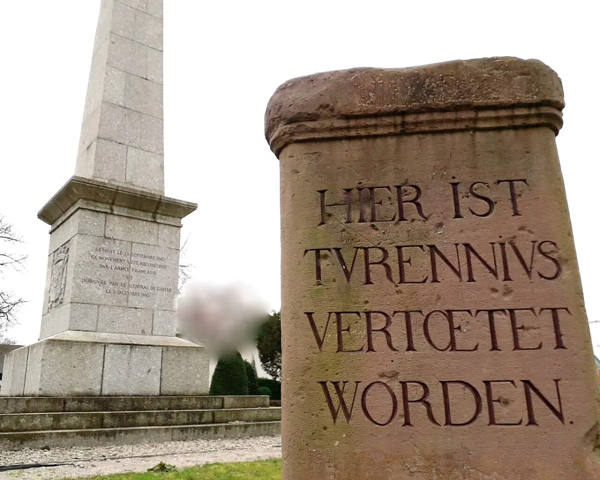 Flughafentransfer Sasbach – Turenne-Denkmal