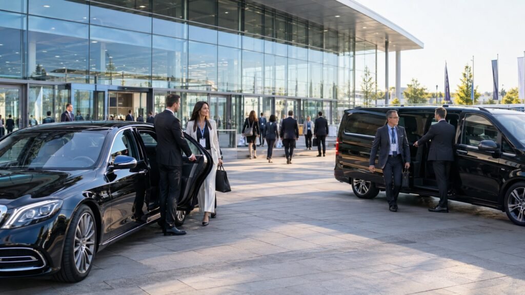 Messe Frankfurt Shuttle mit Chauffeur